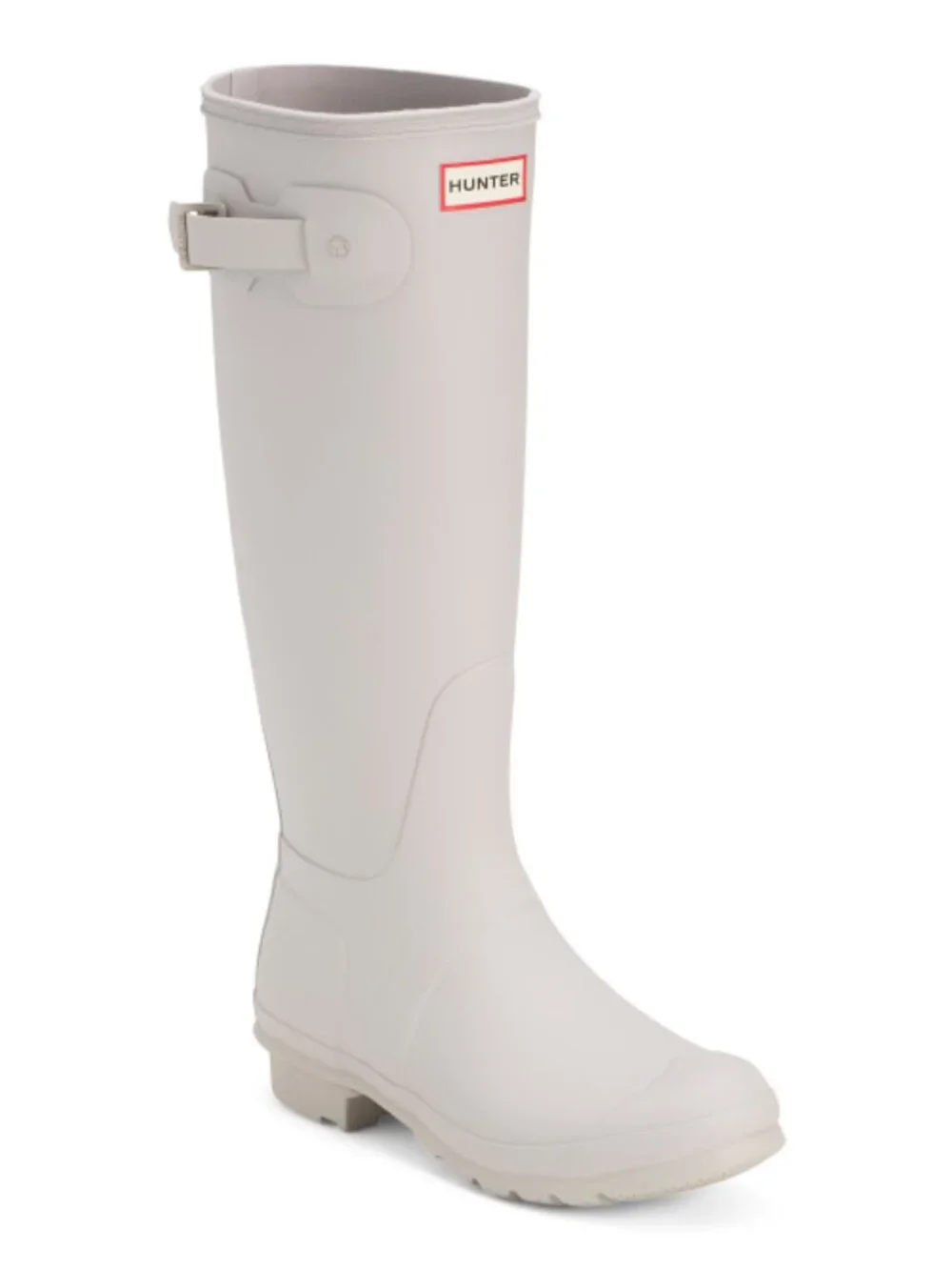new HUNTER Original Tall Rain Boots Light Grey 10TM5 269